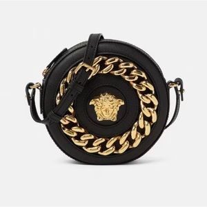 Versace Medusa Camera Bag in black